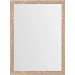 LOLAhome Espejo de pared natural de madera de 56x76 cm