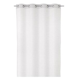 LOLAhome Visillo de hilos confeccionado de tela blanco de 260x140 cm