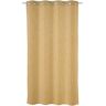 LOLAhome Cortina textura camel de tela de poliéster de 140x260 cm