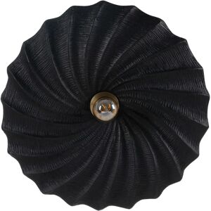 LOLAhome Aplique Nautilus de metal oro envejecido de Ø 51x10 cm