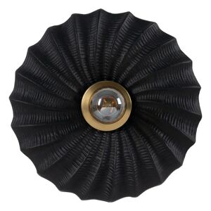 LOLAhome Aplique Nautilus de metal oro envejecido de Ø 27x9 cm