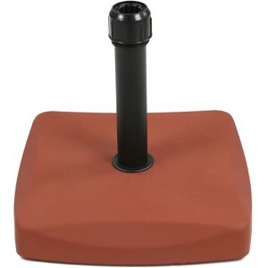 LOLAhome Pie parasol marrón de cemento de 25 kg