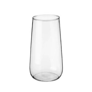 LOLAhome Vaso alto de vidrio borosilicato transparente de 500 ml