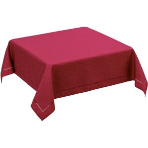 LOLAhome Mantel rosa de tela de 150x150 cm