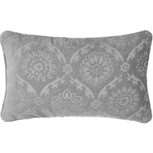 LOLAhome Cojín arabesco gris de Jacquard de 45x45 cm con relleno