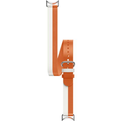 Xiaomi Dual-Tone Leather Strap Naranja y blanco Xiaomi Dual-Tone Leather Strap Naranja y blanco