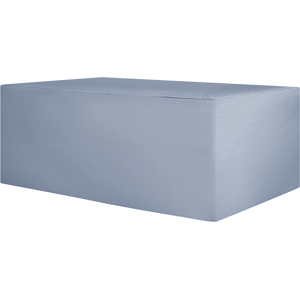 Cubierta Impermeable Para Muebles De Jardín Tela Recubierta De Pvc Gris 275 X 230 X 70 Cm