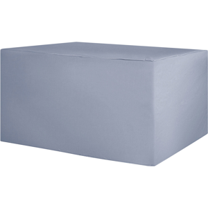 Cubierta Impermeable Para Muebles De Jardín Poliéster Gris Pvc 155 X 155 X 90 Cm