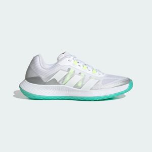 adidas Zapatilla Forcebounce Volleyball Cloud White / Cloud White / Silver Metallic