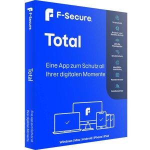 F-Secure Total Security & VPN 2024 1 PC / 1 año