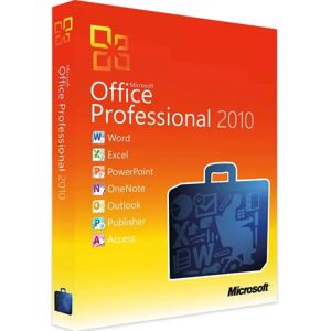 Microsoft Office 2010 Professional - Suite de Oficina Microsoft Office 2010 Professional - Suite de Oficina
