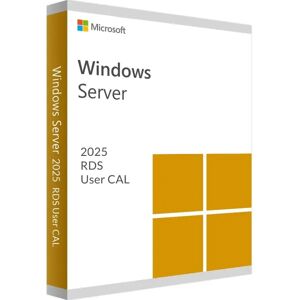 Microsoft - Windows Server 2025 RDS User CAL - Basado en usuario Microsoft - Windows Server 2025 RDS User CAL - Basado en usuario