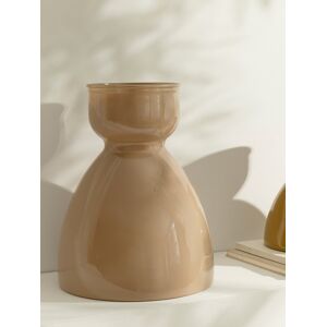 Dout jarrón vidrio beige grande - Kenay Home Dout jarrón vidrio beige grande - Kenay Home