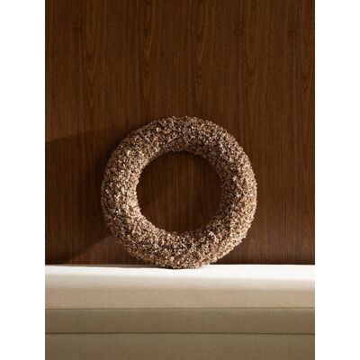 Wood corona Navidad - Kenay Home Wood corona Navidad - Kenay Home