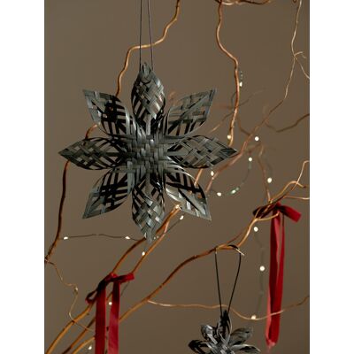 Tura adorno grande gris Navidad - Kenay Home Tura adorno grande gris Navidad - Kenay Home
