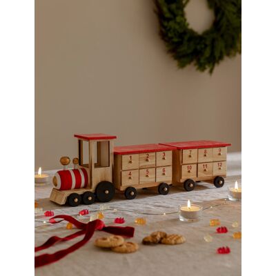 Train calendario adviento Navidad - Kenay Home Train calendario adviento Navidad - Kenay Home
