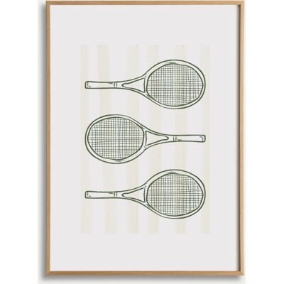 Racket lámina infantil 21x30 - Kenay Home Racket lámina infantil 21x30 - Kenay Home