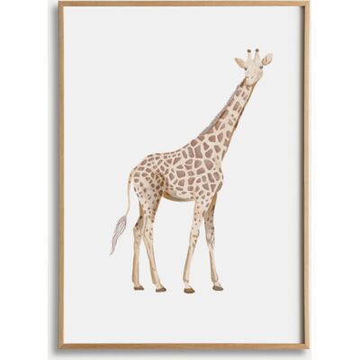 Jirafa lámina infantil 30x40 - Kenay Home Jirafa lámina infantil 30x40 - Kenay Home