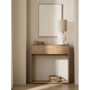 Kenay Consola natural 1 cajón Hegas Kenay Consola natural 1 cajón Hegas