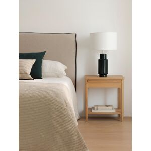 Kenay Mesita de noche de chapa de roble 1 cajón Berkin Kenay Mesita de noche de chapa de roble 1 cajón Berkin