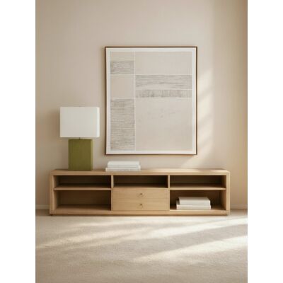 Manor mueble TV 180 de madera natural - Kenay Home Manor mueble TV 180 de madera natural - Kenay Home