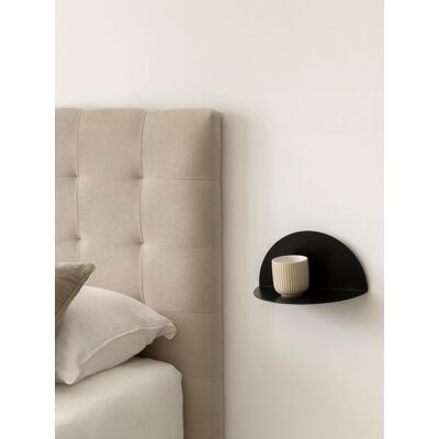 Moon mesita de noche negra - Kenay Home Negro Moon mesita de noche negra - Kenay Home Negro
