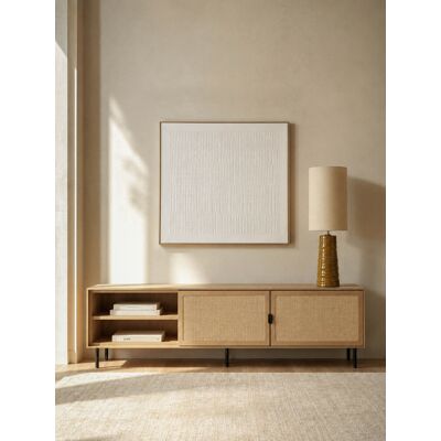 Essie mueble TV 160 natural - Kenay Home Essie mueble TV 160 natural - Kenay Home