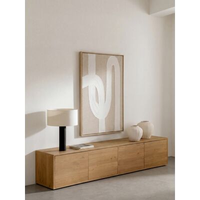 Hegas mueble TV 220 natural - Kenay Home Hegas mueble TV 220 natural - Kenay Home