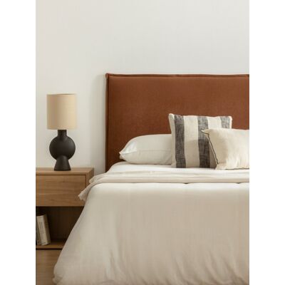 Plains cabecero tapizado desenfundable 150/160 terracota - Kenay Home Terracota Plains cabecero tapizado desenfundable 150/160 terracota - Kenay Home Terracota