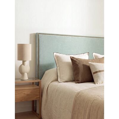 Solum cabecero tapizado 135/140 menta - Kenay Home Menta Solum cabecero tapizado 135/140 menta - Kenay Home Menta