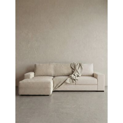 Coven funda para sofá chaise longue 290 cm izquierda brazo corto dual gris - Kenay Home Gris Coven funda para sofá chaise longue 290 cm izquierda brazo corto dual gris - Kenay Home Gris