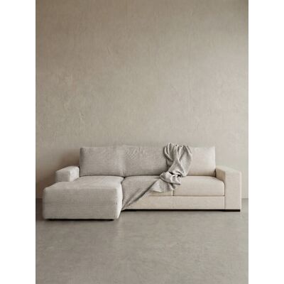 Coven funda para sofá chaise longue 290 cm izquierda brazo corto gris claro - Kenay Home Gris claro Coven funda para sofá chaise longue 290 cm izquierda brazo corto gris claro - Kenay Home Gris claro