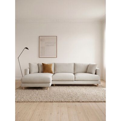 Malmo sofá chaise longue izquierda perla - Kenay Home Malmo sofá chaise longue izquierda perla - Kenay Home