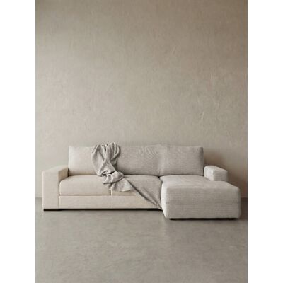 Coven funda para sofá chaise longue 300 cm derecha brazo largo gris claro - Kenay Home Gris claro Coven funda para sofá chaise longue 300 cm derecha brazo largo gris claro - Kenay Home Gris claro