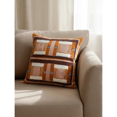 Grille cojín ocre - Kenay Home Ocre Grille cojín ocre - Kenay Home Ocre