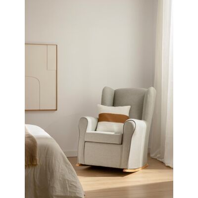 Hilde balancín tapizado gris - Kenay Home Gris Hilde balancín tapizado gris - Kenay Home Gris