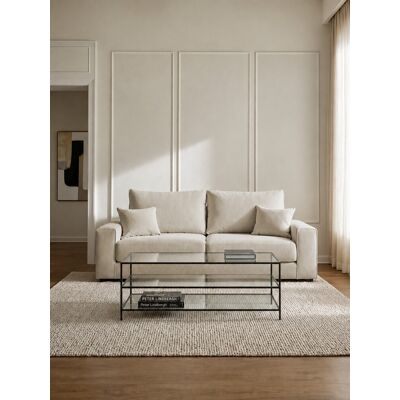 Orson sofá 3 plazas 103 cm beige - Kenay Home Beige Orson sofá 3 plazas 103 cm beige - Kenay Home Beige