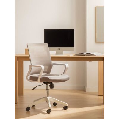 Kenay Bennet Beige - Tapizado beige de tela - Silla de escritorio Kenay Bennet Beige - Tapizado beige de tela - Silla de escritorio
