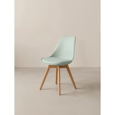 Silla Verde Escandinava Kenay Home Silla Verde Escandinava Kenay Home