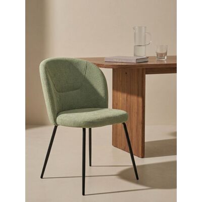 Beiz silla tapizada verde - Kenay Home Verde Beiz silla tapizada verde - Kenay Home Verde