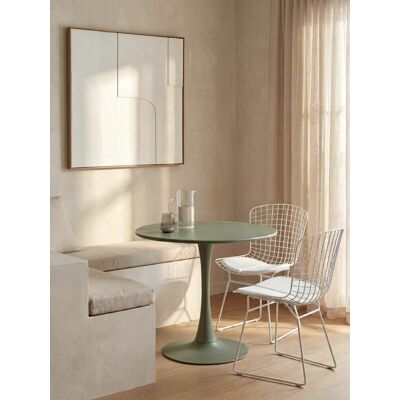 Numa mesa de comedor redonda 80 verde - Kenay Home Verde Numa mesa de comedor redonda 80 verde - Kenay Home Verde