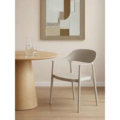 Brunel silla polipropileno beige - Kenay Home Beige Brunel silla polipropileno beige - Kenay Home Beige