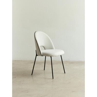 Vilna silla tapizada beige - Kenay Home Beige Vilna silla tapizada beige - Kenay Home Beige
