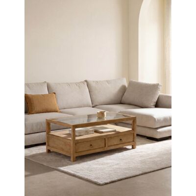 Kenay - Rustic 60 - Natural - Mango madera - Mesa de centro Kenay - Rustic 60 - Natural - Mango madera - Mesa de centro