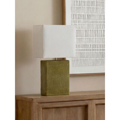 Taille lámpara de sobremesa verde - Kenay Home Taille lámpara de sobremesa verde - Kenay Home