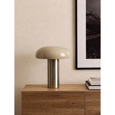 One lámpara de sobremesa beige - Kenay Home Beige One lámpara de sobremesa beige - Kenay Home Beige