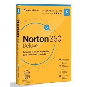Symantec Antivirus Norton 360 Deluxe 3 Dispositivos 1 Año
