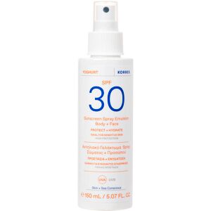 KORRES Yoghurt Sunscreen Spray Emulsion Body + Face SPF 30 150 ml KORRES Yoghurt Sunscreen Spray Emulsion Body + Face SPF 30 150 ml