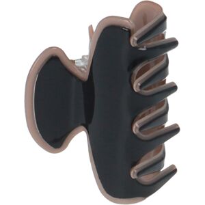 Solida Pinza para el pelo negro/beige Solida Pinza para el pelo negro/beige