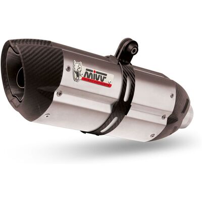 Mivv Escape Completo 2x1 Sound Acero-carbono Kawasaki Versys 650 2015-2020 Mivv Escape Completo 2x1 Sound Acero-carbono Kawasaki Versys 650 2015-2020